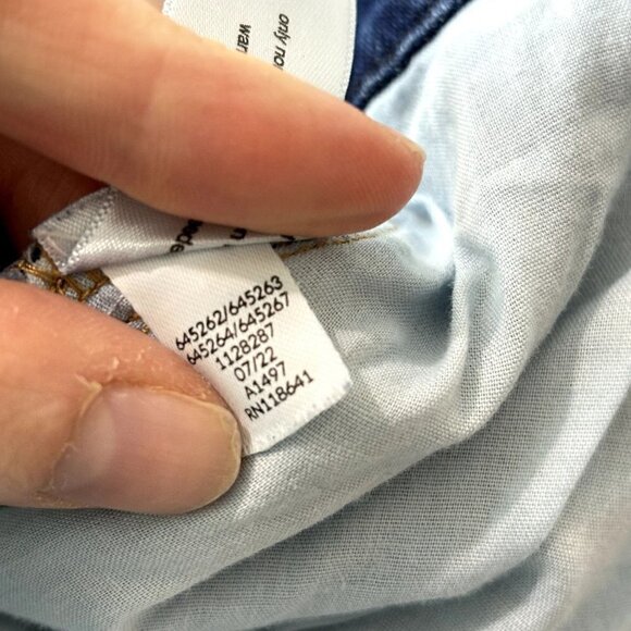 Lane Bryant Signature Fit Relaxed Straight Jeans 16 - Picture 7 of 8